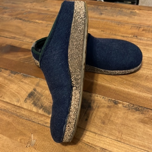 HAFLINGER clogs navy blue, size 41, felted wool, good condition - Picture 8 of 11